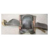 Antique Western leather saddle