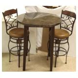 High top table & 2 stools