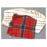 2 vintage wool blankets