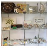 Group including silverplate, paper items & Enid