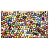 Group of vintage marbles including Christiansons,