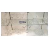 Group assorted glassware