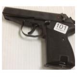 Polish model P-83 semi-auto 9 mm pistol-
