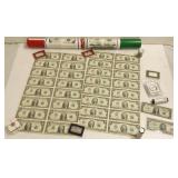 Group of 5 silver commemoratives, 2 half