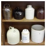 Group stoneware including Red Wing, etc