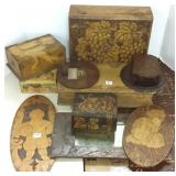 10 Pyrography Arts & Crafts wood objects