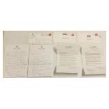 3 letters from Olivia de Haviland with