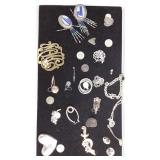 Group of sterling etc. jewelry