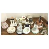 Group of advertising match holders & strikers, etc