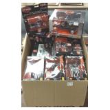 Large group of M.I.B die cast Harley motorcycles