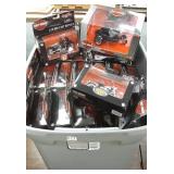 Large group of M.I.B. die cast Harley motorcycles