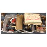 Group of assorted trains including Lionel,