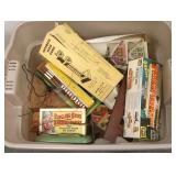 Group of train accessories including American