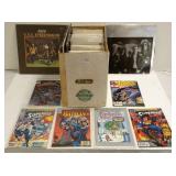 Group comic books & some record albums