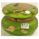 Victorian hinged glass box