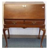 Queen Anne style cherry drop front desk