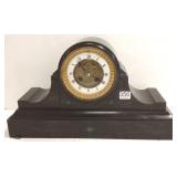 Victorian open escapement mantle clock (as seen)