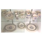 Set of Johnson Brothers Old Granite Hearts &