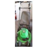 LawnBoy lawn mower with bag