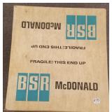 BSR turntable in box