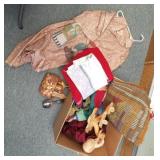 Group including Finnish wood items, textiles, etc.