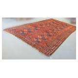 Handmade oriental rug- room size (as seen)