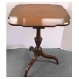 Antique bird cage tilt top table