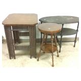 Signed Heywood Wakefield wood & wicker parlor