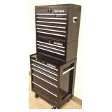 Craftsman rolling 3-piece tool chest with tools