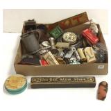 Group small collectibles, advertising, etc