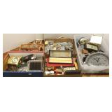 Group watch maker tools, watch parts, etc