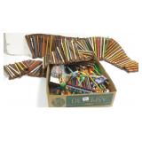 Collection of vintage advertising pencils