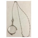 14K folding lorgnette approx. 18.9 grams