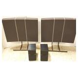 Bang & Olufsen stereo with 2 speakers