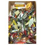 Large group of vintage wooden etc. fishing lures