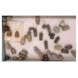 38 Civil War era lead bullets & minnie balls, etc.