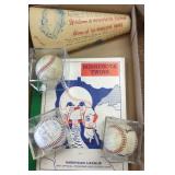 8 vintage MN Twins items including autographed