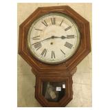 Antique school house clock