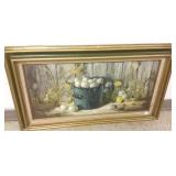 Framed signed Humphrey oil on board -