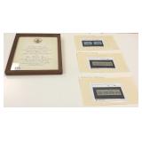 4 autographed Richard & Pat Nixon items including