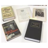5  Presidential items- 3 autographed including