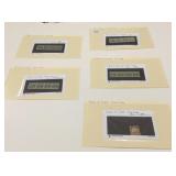 5 First Lady autographed items including