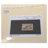 Orville Wright autograph on 1903 Wright Bros