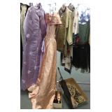9 vintage dresses etc. including flapper dress &