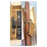 Group of planes & levels etc. including Stanley