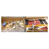 Large group of fraternal ribbons, pins, etc.