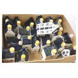24 KLM miniature house motif bottles