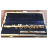 F.A. Reynolds piccolo in case