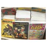 Large group of comics including Batman, Superman,
