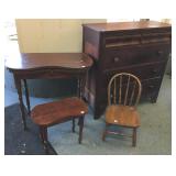 Antique 5-drawer chest, child